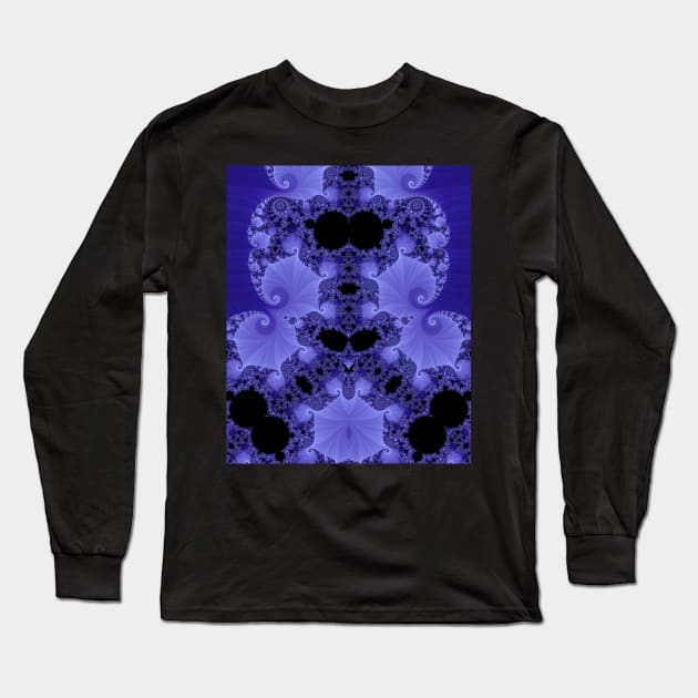 Fabulous Fractals  |  Rorschachs Elephants Long Sleeve T-Shirt by machare